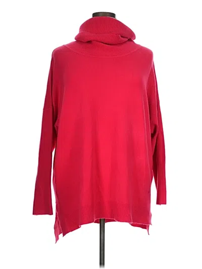 Pre-owned French Connection Turtleneck Sweater In Red