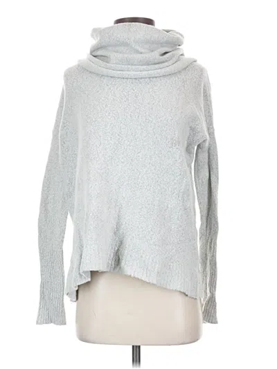 Pre-owned French Connection Turtleneck Sweater In Silver
