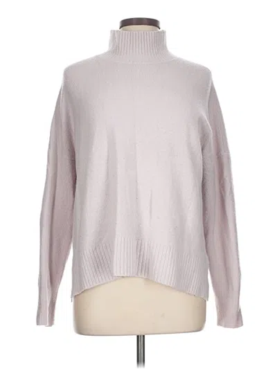 Pre-owned French Connection Turtleneck Sweater In Silver