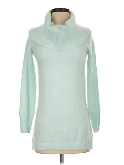 Pre-owned French Connection Turtleneck Sweater In Teal
