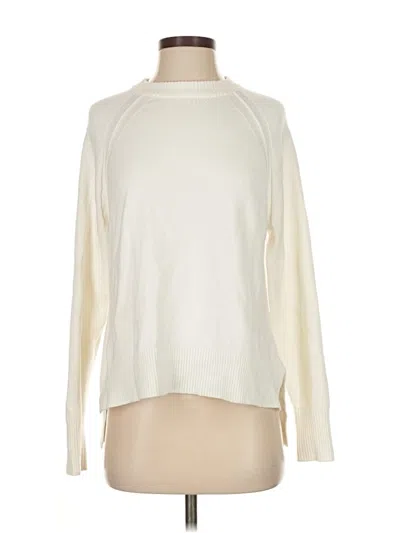 Pre-owned French Connection Turtleneck Sweater In White