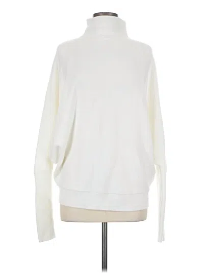Pre-owned French Connection Turtleneck Sweater In White