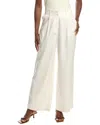 French Connection Twill Pant In White