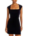 French Connection Ruth Whisper A-line Dress In Black