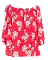 French Connection Verona Crepe Light Bardot Womens Top