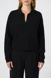 French Connection Vhari Collar Long Sleeve Jumper In Black