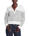 French Connection Vhari Collared Sweater In Winter White
