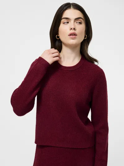 French Connection Vhari Knit Classic Sweater  Knitwear In Brown