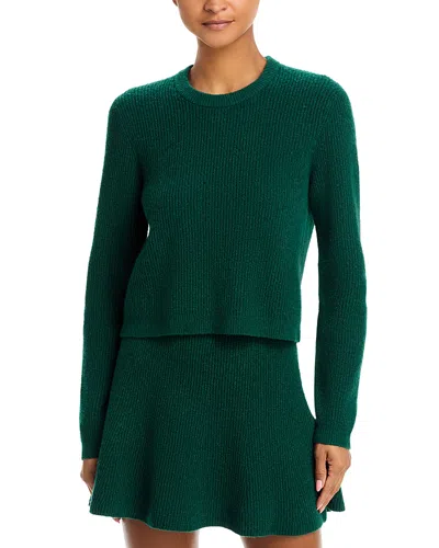 French Connection Vhari Knit Classic Jumper In Green