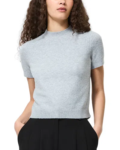 FRENCH CONNECTION VHARI KNIT MOCK NECK TOP