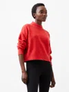 French Connection Vhari Mock Neck Sweater  Knitwear In Red