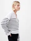 French Connection Vhari Collared Sweater In White