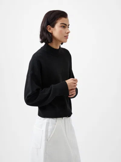 French Connection Vhari Recycled Crew Neck Jumper Black