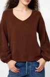 French Connection Vhari Knit V Neck Pullover Sweater