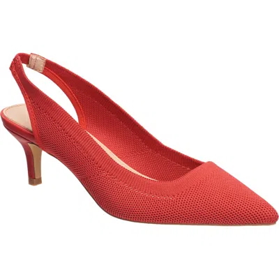 French Connection Viva Slingback Heel In Red