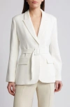FRENCH CONNECTION WHISPER BELTED BLAZER