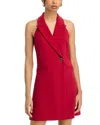 French Connection Whisper Halter Neck Blazer Minidress