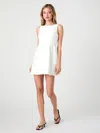 French Connection Whisper Classic Mini Dress In White