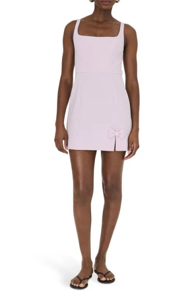 FRENCH CONNECTION FRENCH CONNECTION WHISPER BOW SLIT MINIDRESS