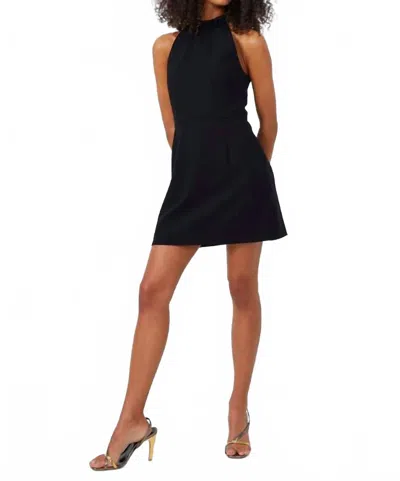 French Connection Whisper Buntie Dress In Black