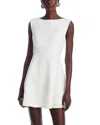 French Connection Whisper Classic Mini Dress In White