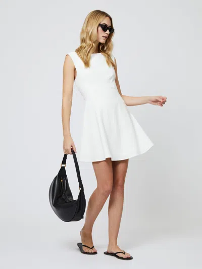 French Connection Whisper Classic Sleeveless Mini Dress  Dresses In White