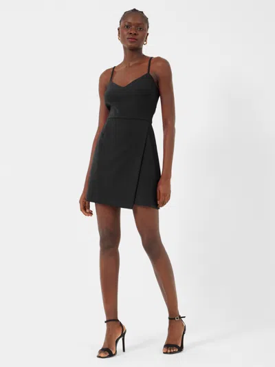 French Connection Whisper Envelope Skirt Dress  Dresses In Black