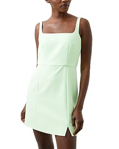 French Connection Whisper Mini Dress In Green