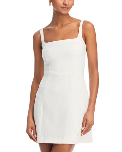 French Connection Whisper Mini Dress In Summer White