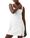 French Connection Whisper Mini Dress In Summer White