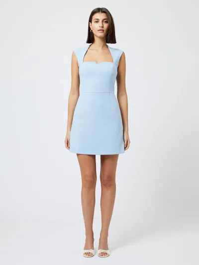 FRENCH CONNECTION WHISPER NOTCHED SQUARE NECK DRESS FRENCH CONNECTION DRESSES,71YHW4301
