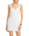 French Connection Whisper Ruth Dress In Summer White