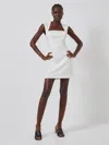 French Connection Ruth Whisper A-line Dress In White