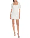 FRENCH CONNECTION WHISPER RUTH SWEETHEART MINI DRESS
