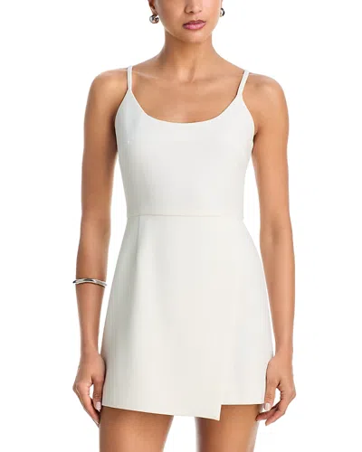 French Connection Whisper Scoop Neck Envelope Mini Dress In White