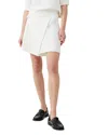 French Connection Whisper Skort In Summer White