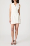French Connection Whisper Sleeveless Double Breasted Blazer Minidress