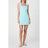 French Connection Whisper Square Neck Minidress