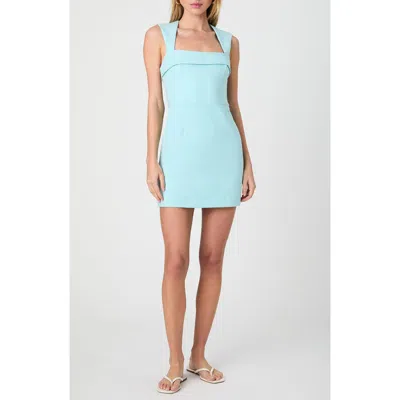 French Connection Whisper Square Neck Minidress