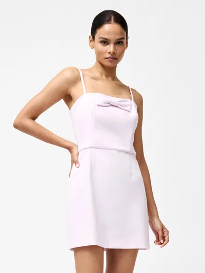 French Connection Whisper Strapless Bow Mini Dress  Dresses In Pink