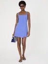 French Connection Whisper Strappy Envelope Dress  Dresses In Blue