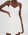 French Connection Whisper Mini Dress In White