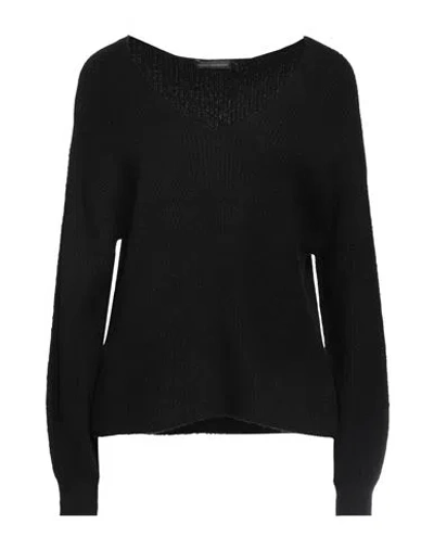 French Connection Woman Sweater Black Size L Acrylic, Polyamide, Elastane