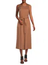 French Connection Women's Arielle Cropped Jumpsuit In Mocha Mouse