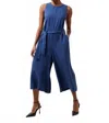 French Connection Arielle Jumpsuit Midnight Blue In Blue