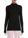 French Connection Women's Babysoft Highneck Sweater In Black