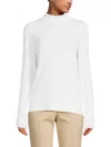 French Connection Women's Babysoft Highneck Sweater In Winter White