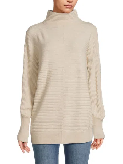 French Connection Women's Babysoft Rib Knit Sweater In Neutral