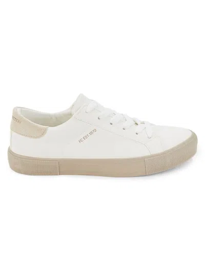 French Connection Women's Becka Lace Up Sneakers Sneakers In Cream White
