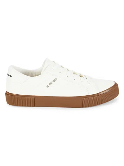 French Connection Women's Becka Lace Up Sneakers Sneakers In Linen White
